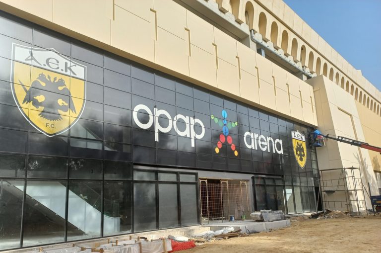 Αποκλειστικές φωτογραφίες από την OPAP ARENA